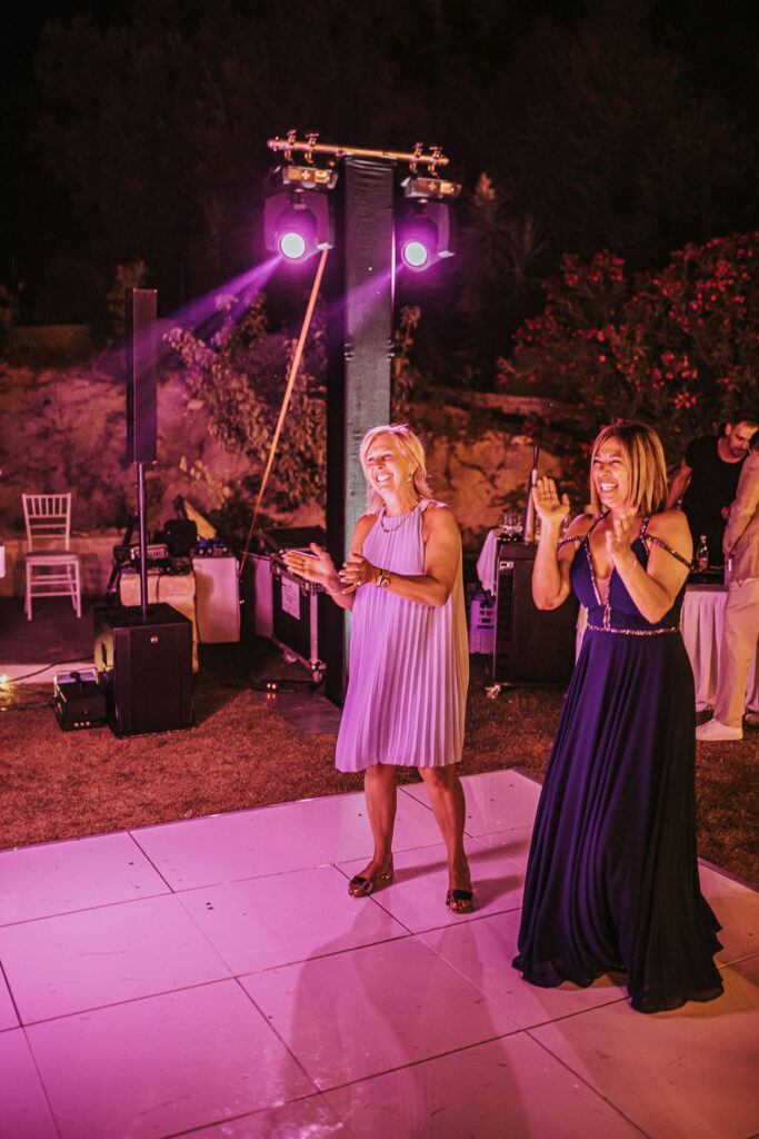 Destination Wedding dj services in greece, Sound & lighting services, Fireworks