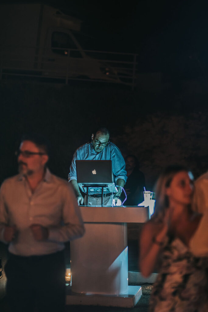 Destination Wedding dj services in greece, Sound & lighting services, Fireworks